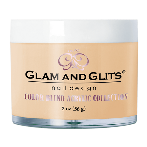 Glam & Glits Acrylic Powder Color Blend (Cover) 2 oz Light Ivory - BL3055-Beauty Zone Nail Supply