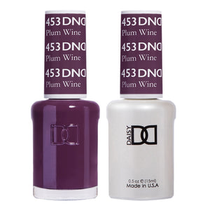 DND Duo Gel & Lacquer Plum Wine #453-Beauty Zone Nail Supply