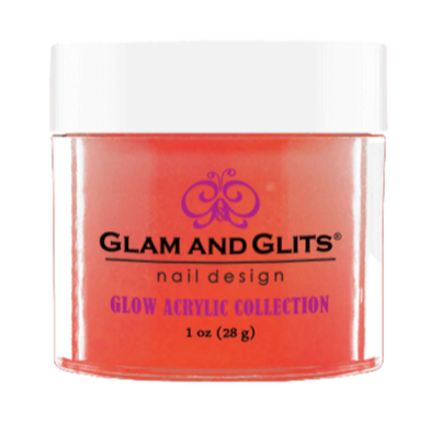 Glam & Glits Glow Acrylic (Cream) 1 oz Wicked Lava- GL2012-Beauty Zone Nail Supply