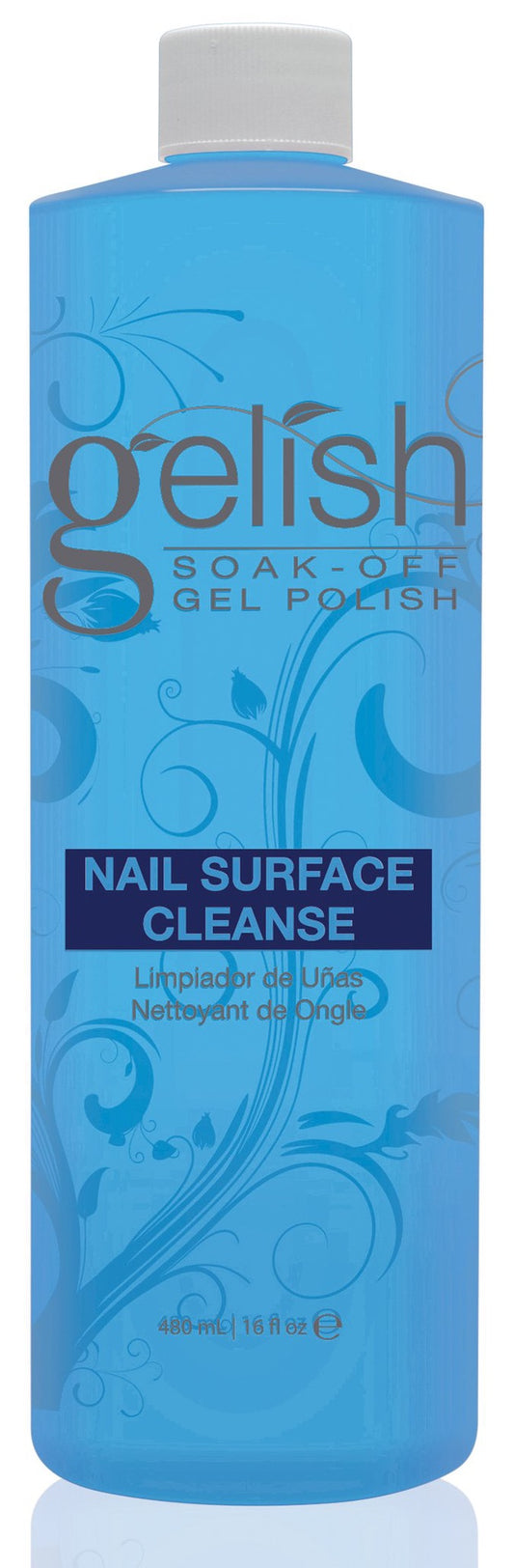 Gelish Nail Surface CLEANSE 16 OZ-Beauty Zone Nail Supply