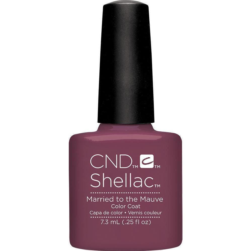 Cnd Shellac Married To The Mauve .25 Fl Oz-Beauty Zone Nail Supply