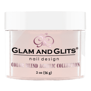 Glam & Glits Acrylic Powder Color Blend Pinky Promise 2 Oz- Bl3018-Beauty Zone Nail Supply