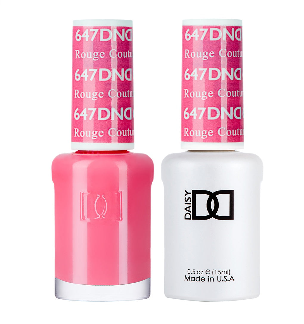 DND Duo Gel & Lacquer Rouge Couture #647-Beauty Zone Nail Supply
