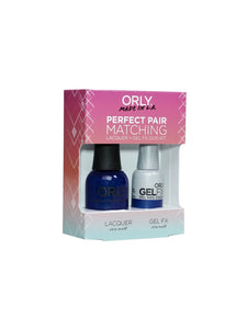 Orly Duo Royal Navy (Lacquer + Gel) .6oz / .3oz 31146-Beauty Zone Nail Supply