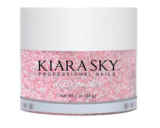 Kiara Sky Dip Powder -D496 Pinking Of Sparkle-Beauty Zone Nail Supply