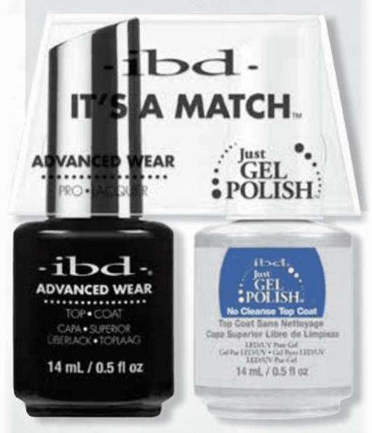 ibd Gel Polish No Cleanse Top Coat & Lacquer Top Coat