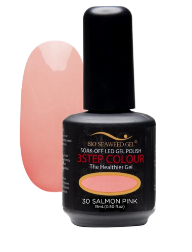 Bio Seaweed 3STEP Gel Polish 30 Salmon Pink-Beauty Zone Nail Supply
