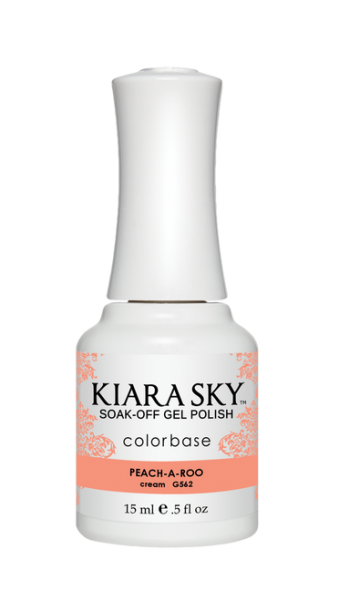 Kiara Sky Gel -G562 Peach-A-Roo-Beauty Zone Nail Supply