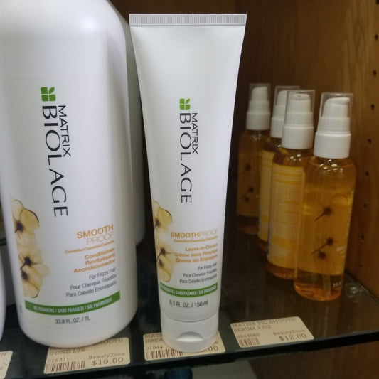 MATRIX BIOLAGE SMOOTHPROOF LEAVE IN CREAM 5.1 OZ #01844