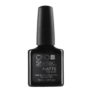 Cnd Shellac Matte Top Coat 0.25 Oz-Beauty Zone Nail Supply