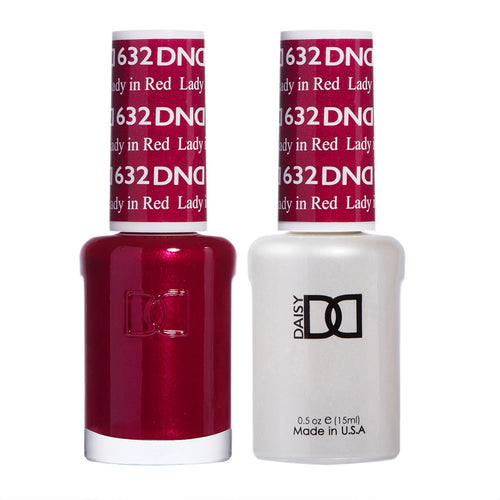 DND Duo Gel & Lacquer Lady In Red #632-Beauty Zone Nail Supply