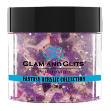 Glam & Glits Fantasy Acrylic (Glitter) 1 oz Fascination- FAC546-Beauty Zone Nail Supply