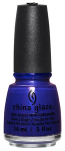 China Glaze Lacquer Combat Bluets (Matte Blue Creme) 0.5 oz #83612-Beauty Zone Nail Supply