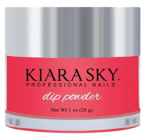 Kiara Sky Dip Glow Powder -DG132 Sinful Pink-Beauty Zone Nail Supply