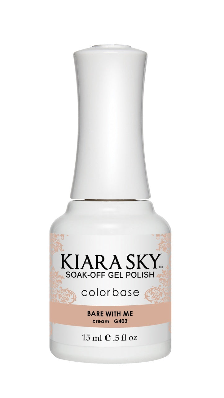 Kiara Sky Gel -G403 Bare With Me-Beauty Zone Nail Supply
