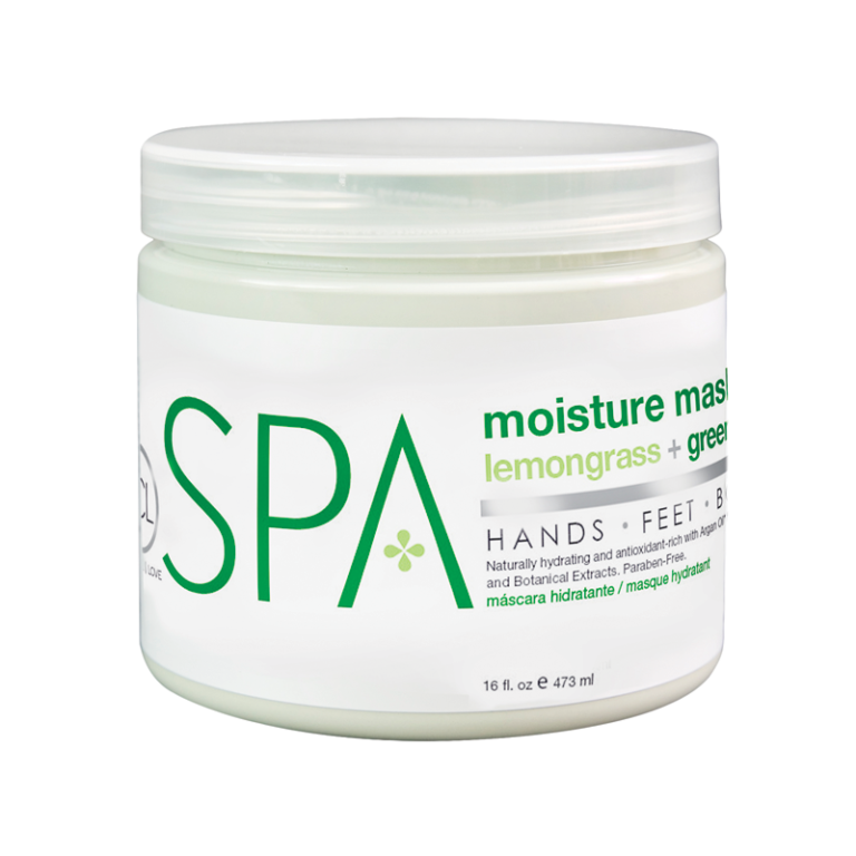 BCL SPA Moisture Mask Lemongrass + Green Tea 16oz-Beauty Zone Nail Supply