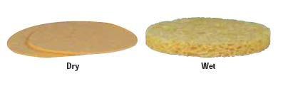 FantaSea Compressed Cellulose Cleansing Sponge 75pc FSC259