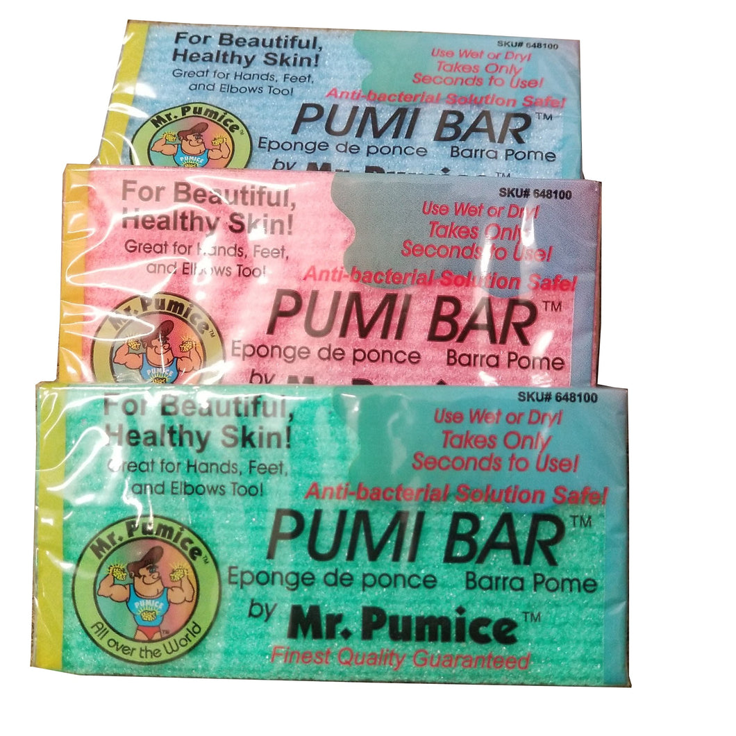 Mr. Pumice Pumi Bar Assorted Colors #600-Beauty Zone Nail Supply