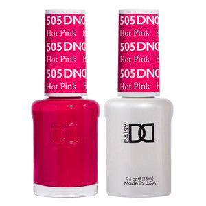 DND Duo Gel & Lacquer Hot Pink #505-Beauty Zone Nail Supply