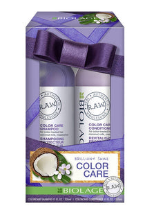 Biolage R.A.W. Color Care Shampoo and Conditioner Holiday Kit-Beauty Zone Nail Supply