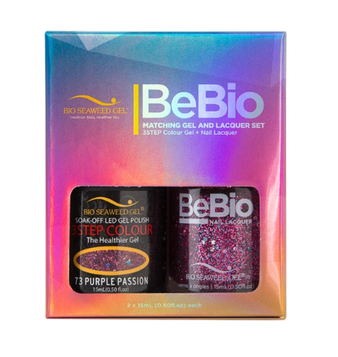 Bio Seaweed Bebio Duo 73 Purple Passion-Beauty Zone Nail Supply