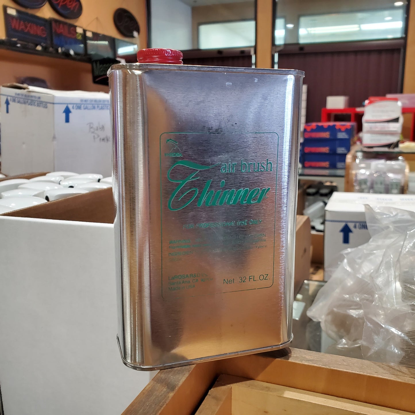 Larosa Airbrush Thinner 32 oz-Beauty Zone Nail Supply