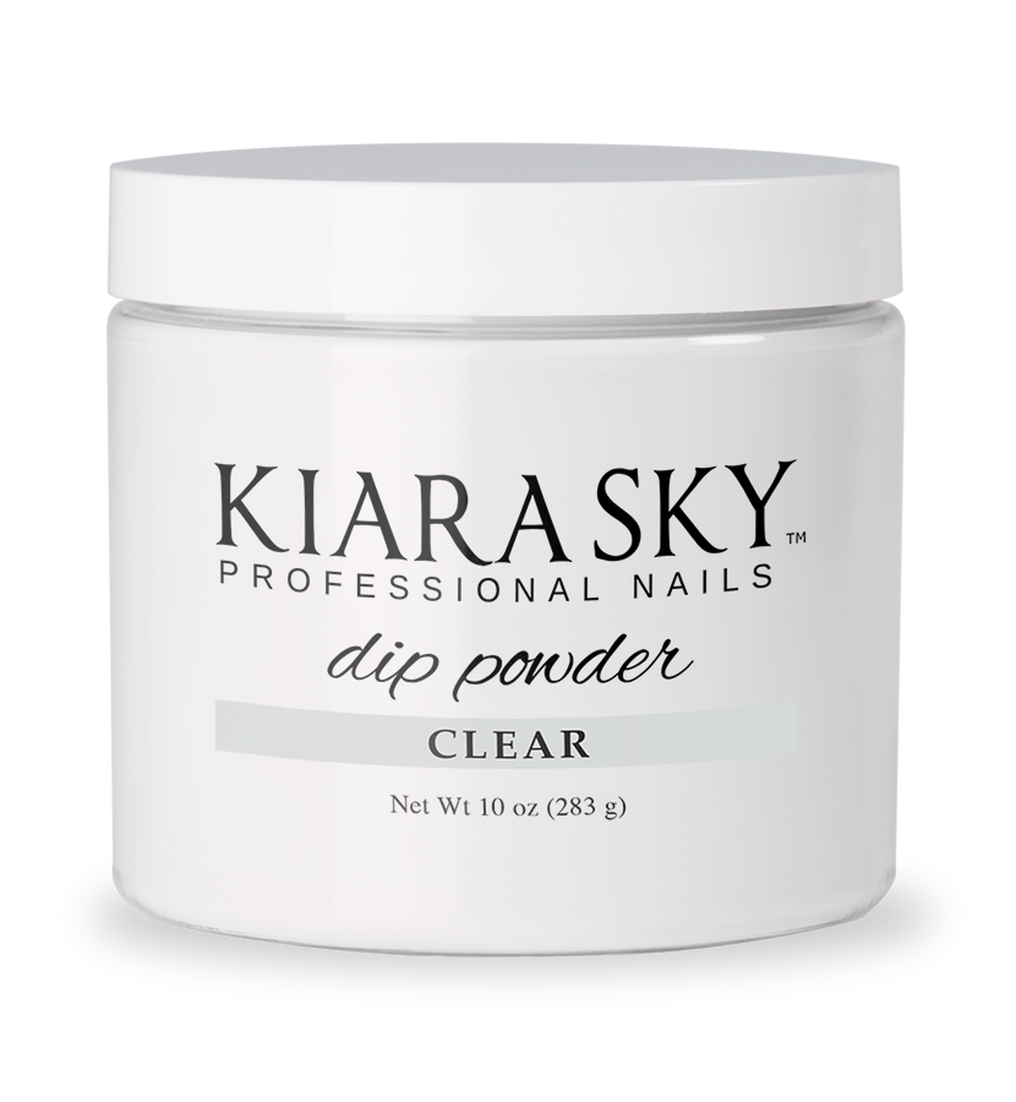 Kiara Sky Dipping Powder 10 oz Refill Clear-Beauty Zone Nail Supply