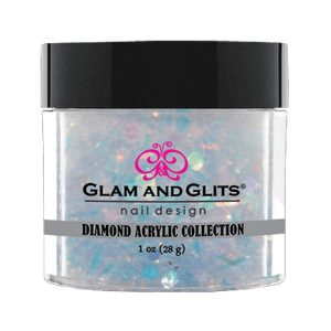 Glam & Glits Diamond Acrylic (Glitter) 1 oz Blue Rain -DAC68-Beauty Zone Nail Supply