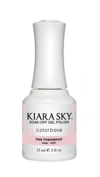 Kiara Sky Gel -G491 Pink Powderpuff-Beauty Zone Nail Supply