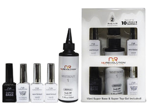 Nurevolution Gel Refills MG01 Whiteout Refills Gel 5oz-Beauty Zone Nail Supply