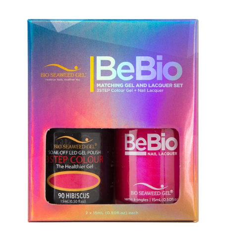 Bio Seaweed Bebio Duo 90 Hibiscus-Beauty Zone Nail Supply