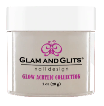 Glam & Glits Glow Acrylic (Cream) 1 oz Illuminate My Love - GL2001-Beauty Zone Nail Supply