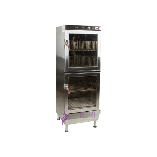 Fiori 240S Steam Towel Warmer 2 Glass Door