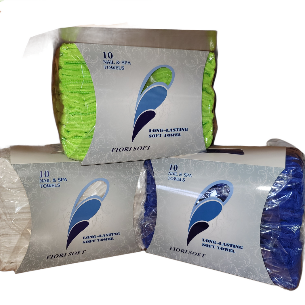 Fiori Soft Micro fiber Towels 10 pcs  / Pack