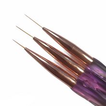 Load image into Gallery viewer, GB1002 Nail Art Brush (3pcs/set)