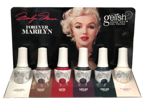 Gelish Soak Off Gel - Forever Marilyn - Collection 2019 Full 6 colors + Display -Beauty Zone Nail Supply