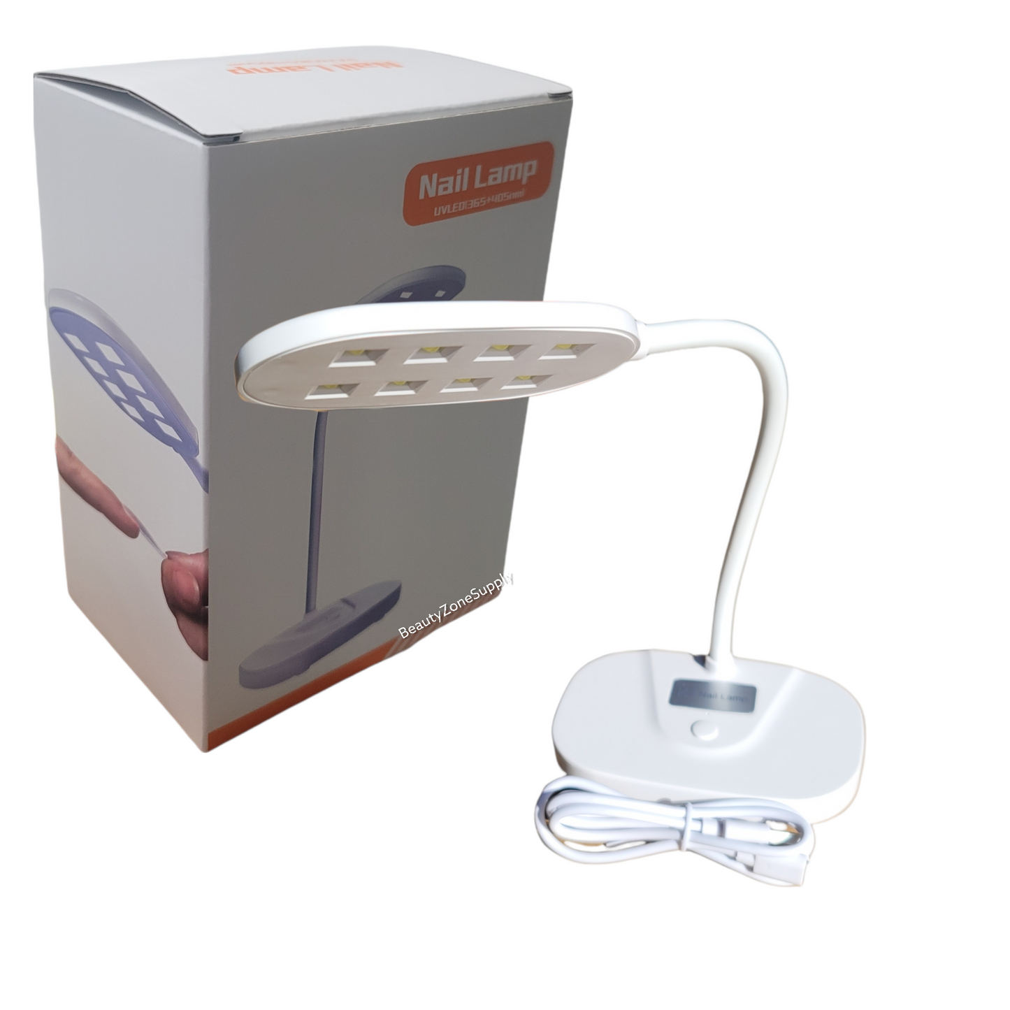 Gel x LED Nail Dryer Curing Desh Lamp USB Rechargeable UV light