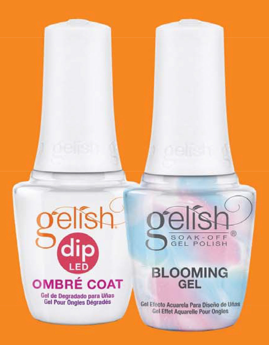Gelish Nail Art Duo Ombre Coat & Blooming Gel #1121803
