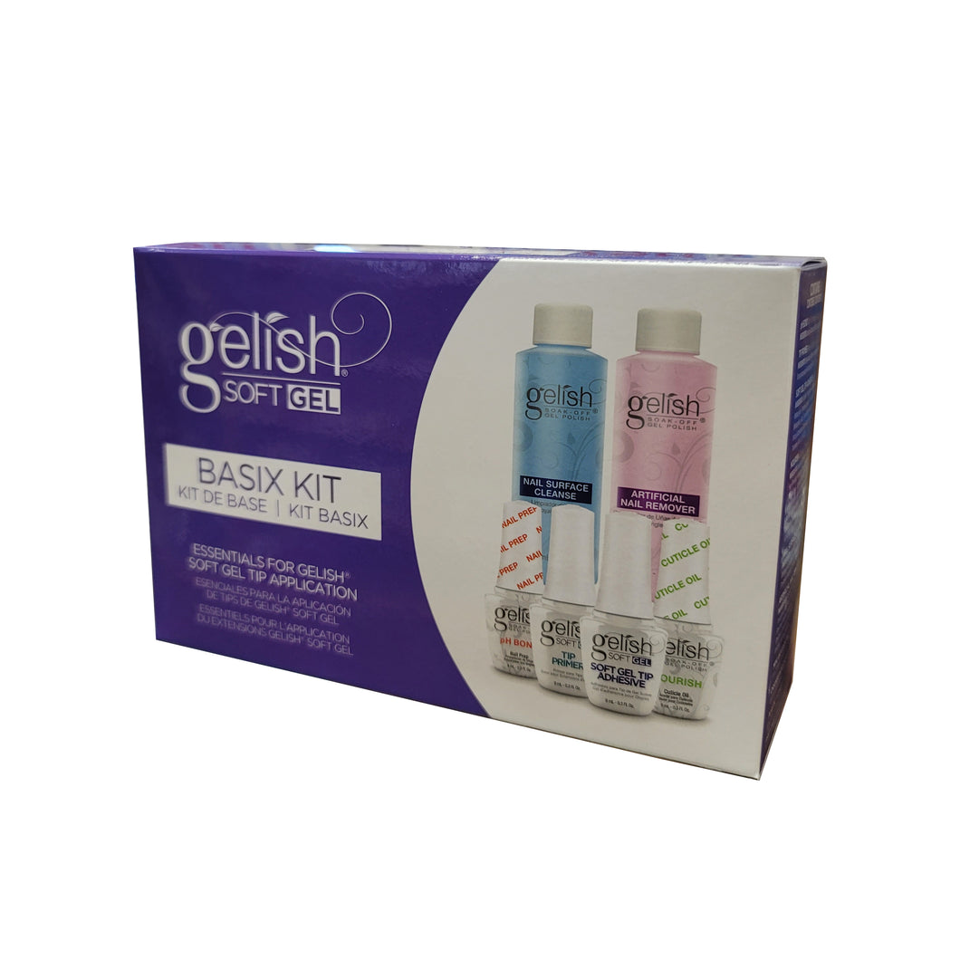 Gelish Soft Gel Basix kit #1224002-Beauty Zone Nail Supply
