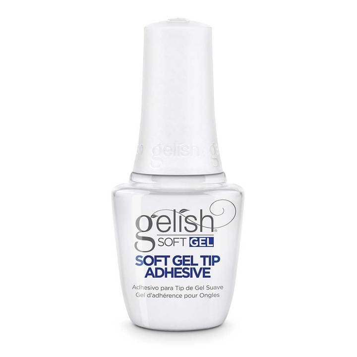 Gelish Soft Gel Tip Adhesive 15 mL - 0.5 Fl. Oz Bottle #1148010