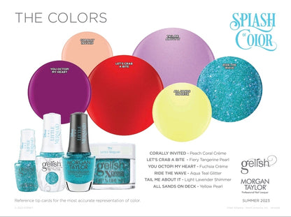 Morgan Taylor Nail Lacquer Let'S Crab A Bite 0.5 oz/ 15mL #3110489