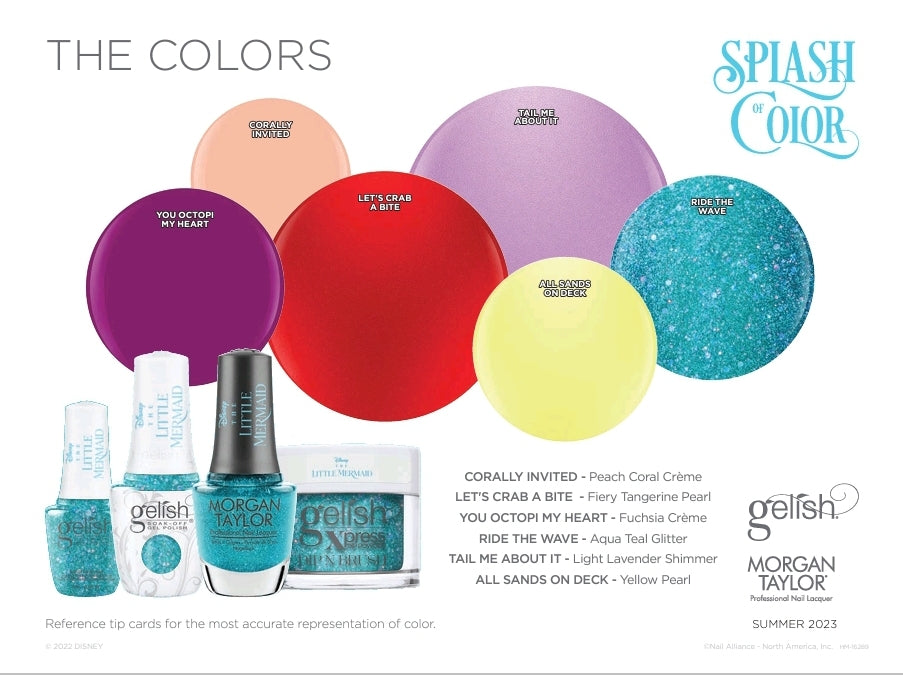 Morgan Taylor Nail Lacquer Ride The Wave 0.5 oz/ 15mL #3110491