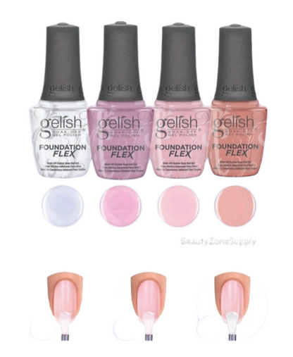 Gelish Brush On Foundation Flex Gel Cover Beige 15 ml 0.5oz #1148018