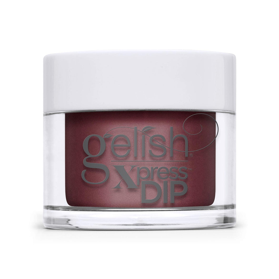 Harmony Gelish Xpress Dip Powder A Touch Of Sass Dark Red Crème 43G (1.5 Oz) #1620185