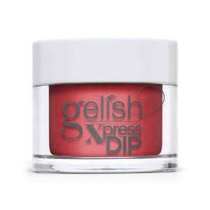Harmony Gelish Xpress Dip Powder Scandalous Hot Red Crème 43G (1.5 Oz) #1620144