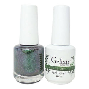 Gelixir Nail Polish Gel & Matching Lacquer 1 PK #178