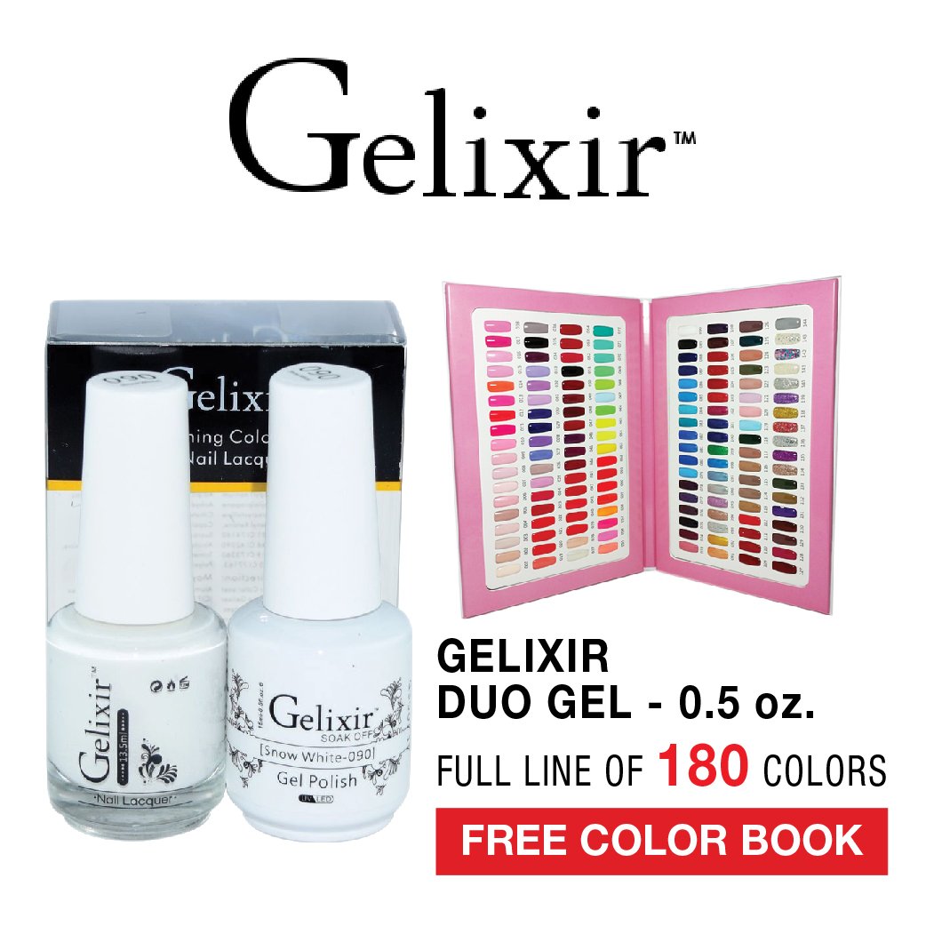 Gelixir Refill Gelixir Gel Polish Only – Beauty Zone Nail Supply