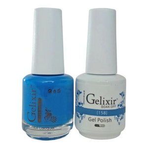Gelixir Nail Polish Gel & Matching Lacquer 1 PK #158