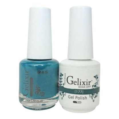 Gelixir Nail Polish Gel & Matching Lacquer 1 PK #177