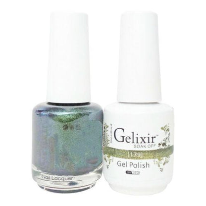 Gelixir Nail Polish Gel & Matching Lacquer 1 PK #179